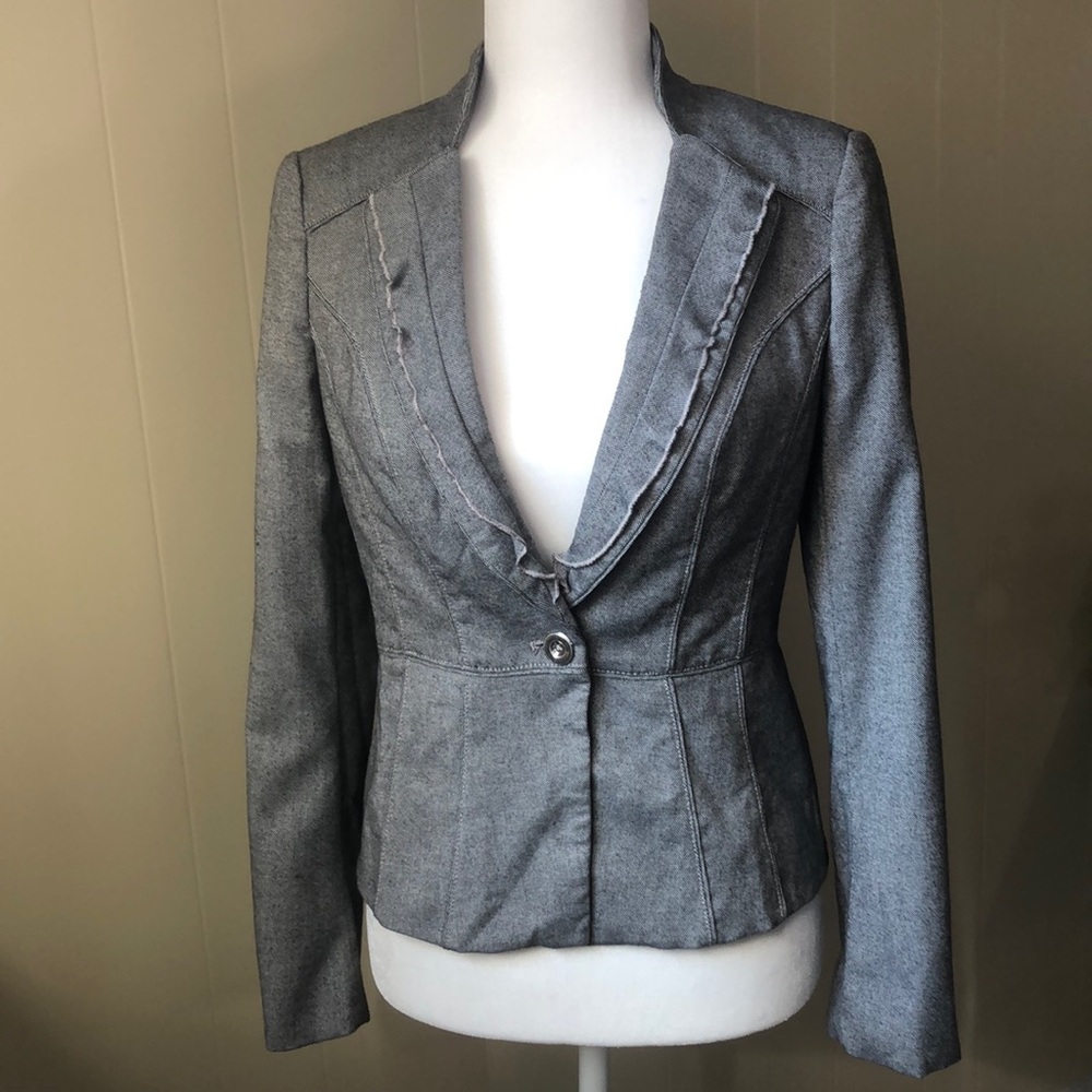 Black House White Market gray blazer size 0